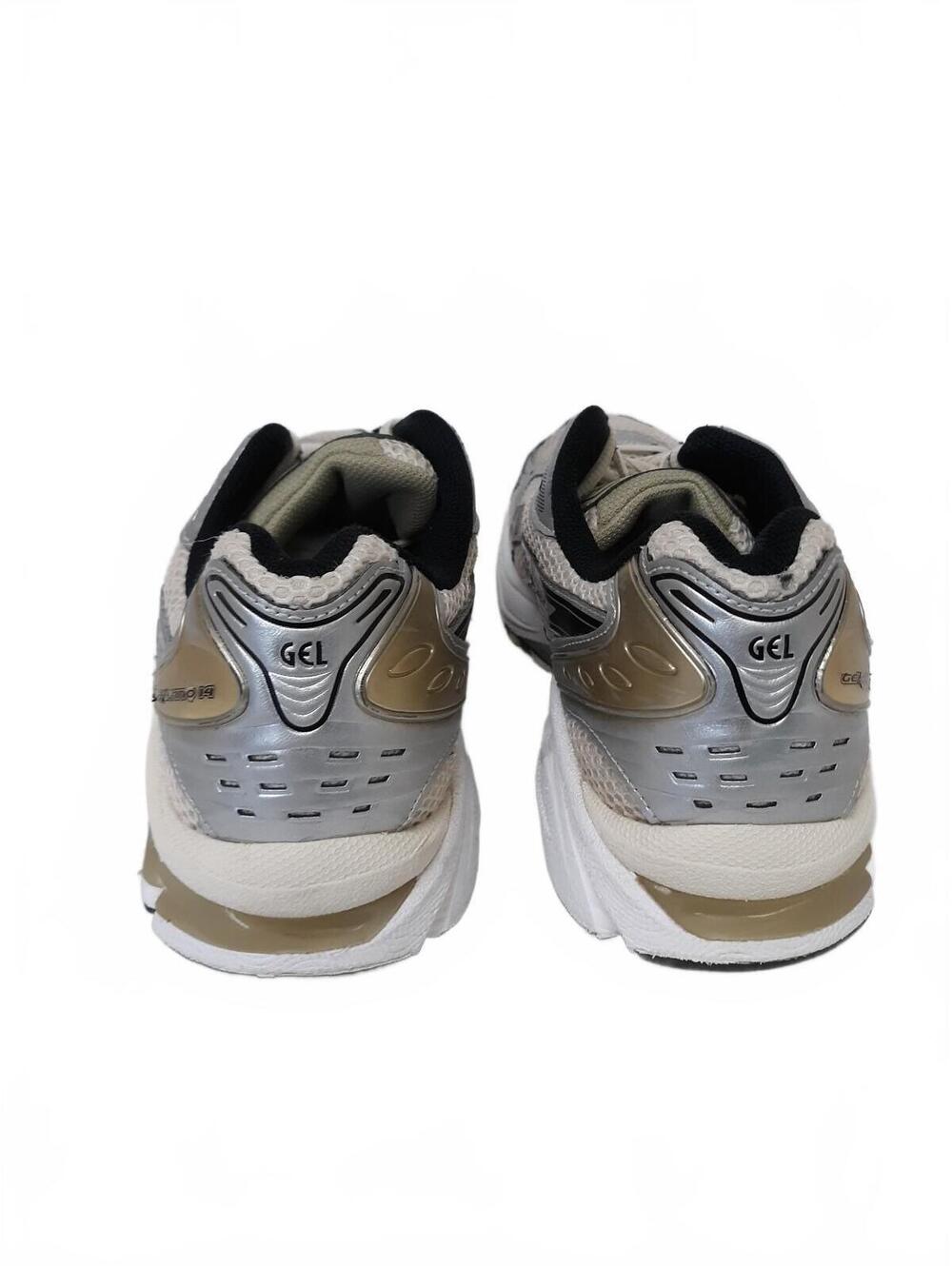Asics Men Gel-Kayano 14 1203A537 Silver Gold Size 12 Width D - Picture 3 of 7